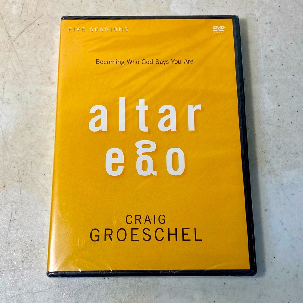 Altar Ego - Becoming Who God Says You Are By Craig Groescheln DVD Zondervan